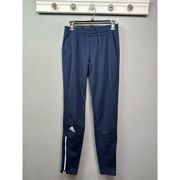 adidas Aeroready Athletic‎ Pants Womens XS Blue Fitted Athleisure Running - Picture 1 of 11